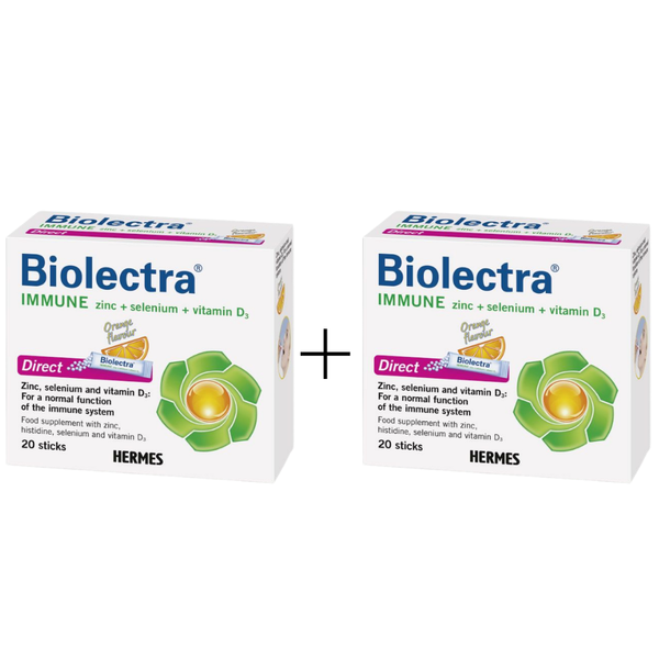 Biolectra Immun direct 20 vrećica 1+1 GRATIS, dodatak prehrani