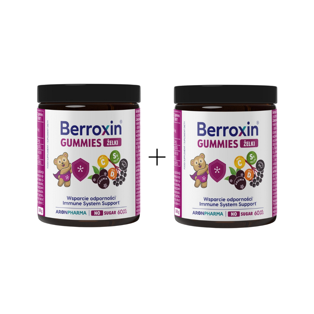 Berroxin Gummies 60 komada 1+1 PROMO (ROK:31.10.2026), dodatak prehrani