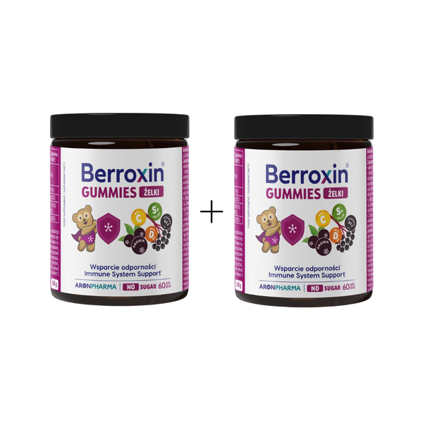 Berroxin Gummies 60 komada 1+1 PROMO (ROK:31.10.2026), dodatak prehrani