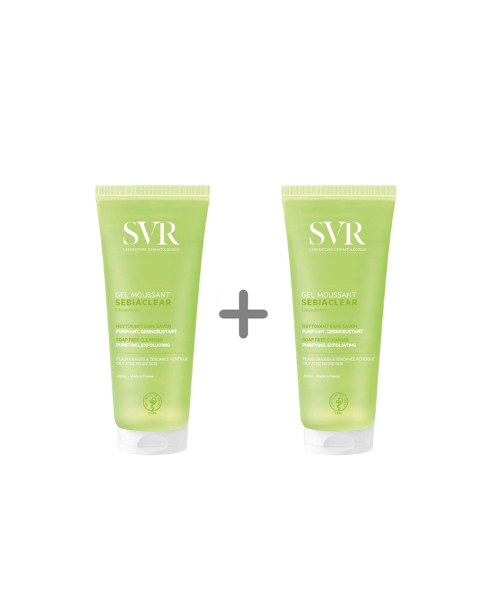 SVR Sebiaclear pjenušavi gel 200ml 1+1 GRATIS