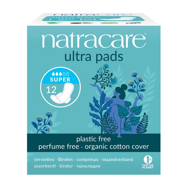 Natracare Ulošci super ultra s krilcima 12 komada