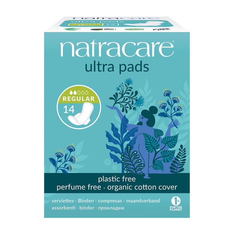 Natracare Ulošci ultra regular s krilcima 14 komada