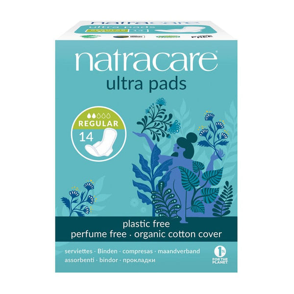 Natracare Ulošci ultra regular s krilcima 14 komada