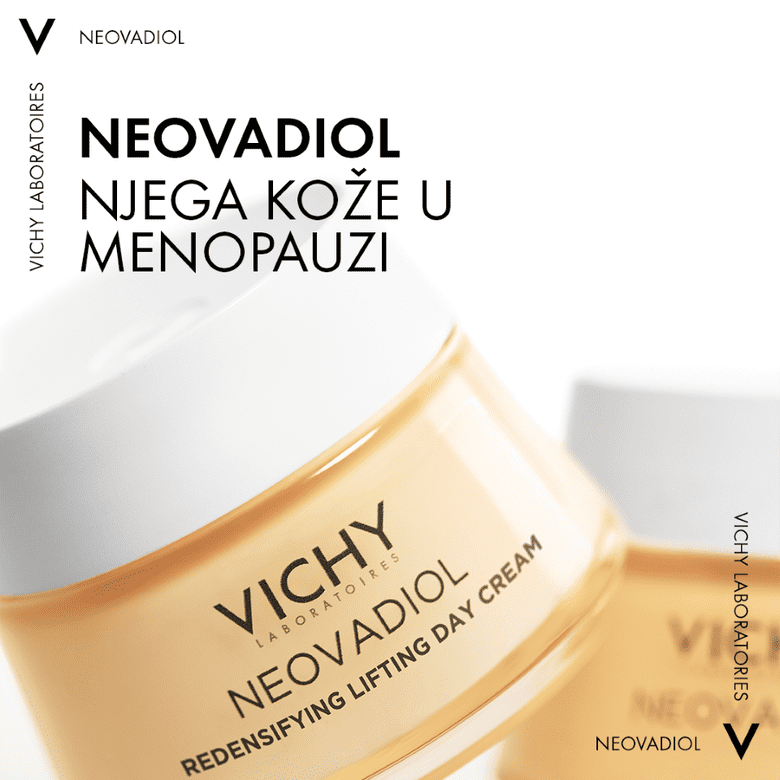 Vichy NEOVADIOL Protokol za čvrstoću kože u postmenopauzi (dnevna, noćna, okoloočna njega)