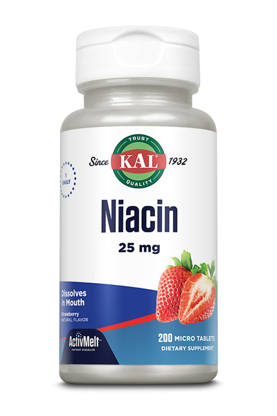 Kal Niacin ActivMelt, 200 tableta