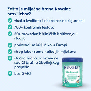 Novalac Total Comfort+ 800 g, dodatak prehrani