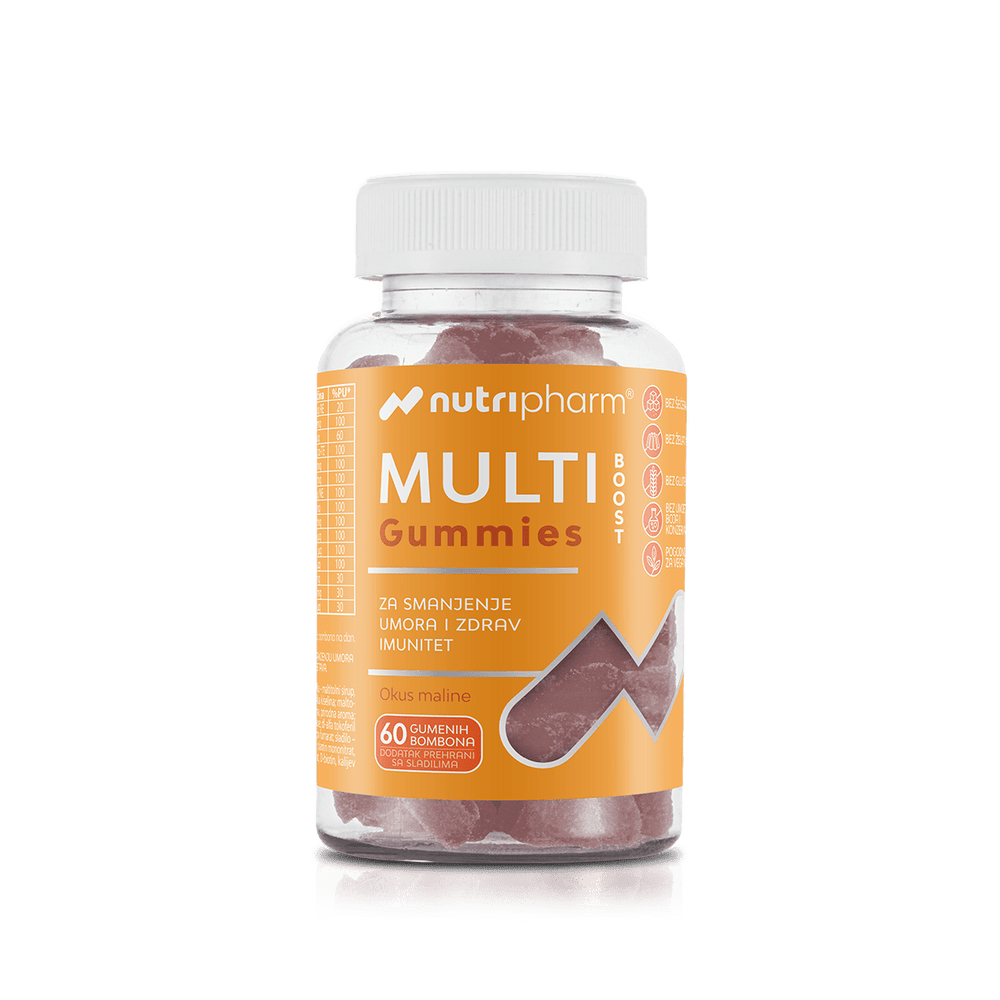 Nutripharm Multi Boost Gummies 60 gumenih medvjedića