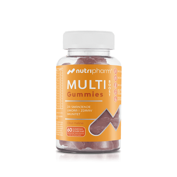 Nutripharm Multi Boost Gummies 60 gumenih medvjedića