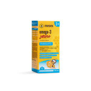 Medex Omega-3 junior sirup 140 ml