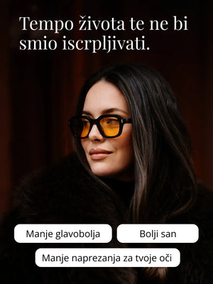 EQUA The Editor naočale za plavo svjetlo i UV Tortoise