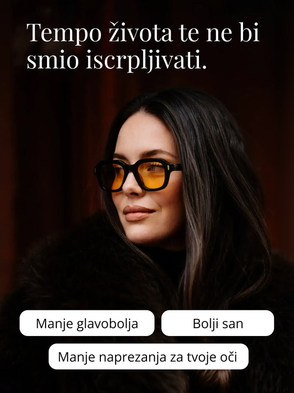 EQUA The Editor naočale za plavo svjetlo i UV Tortoise