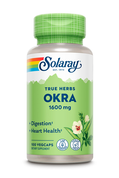Solaray Okra, 100 kapsula