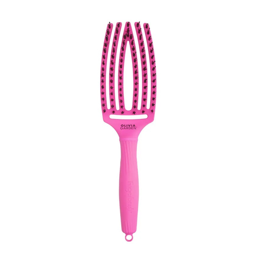 Olivia Garden Fingerbrush Combo Think Pink Neon Pink četka