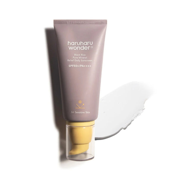 Haruharu Wonder Black Rice Pure Mineral Relief Daily Sunscreen SPF50+ 50 ml