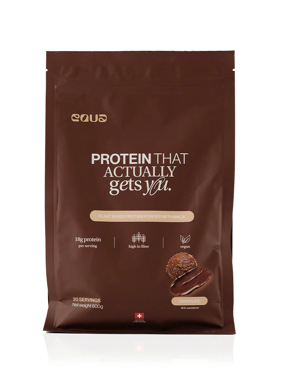 EQUA Veganski proteini od čokolade 600 g, dodatak prehrani