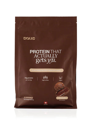 EQUA Veganski proteini od čokolade 600 g, dodatak prehrani