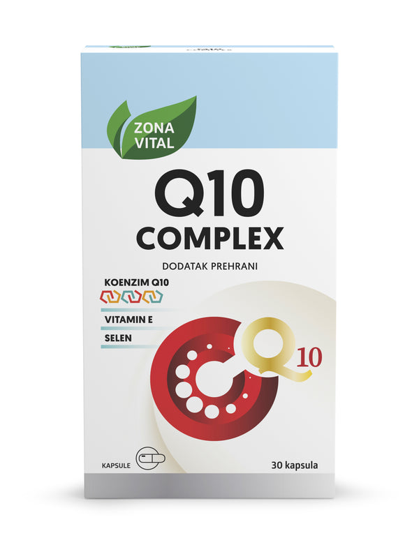 Zona Vital Q10 Complex 30 kapsula, dodatak prehrani