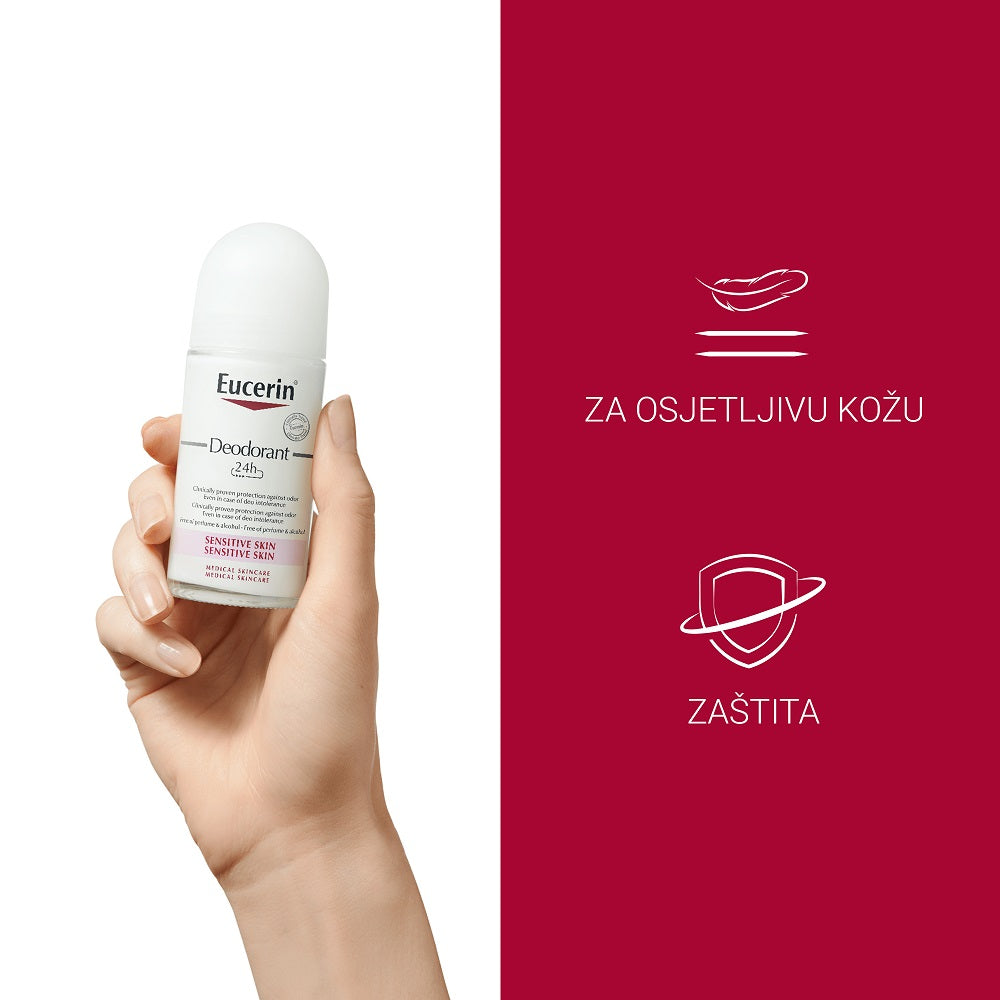Eucerin Roll-on dezodorans za osjetljivu kožu 50ml
