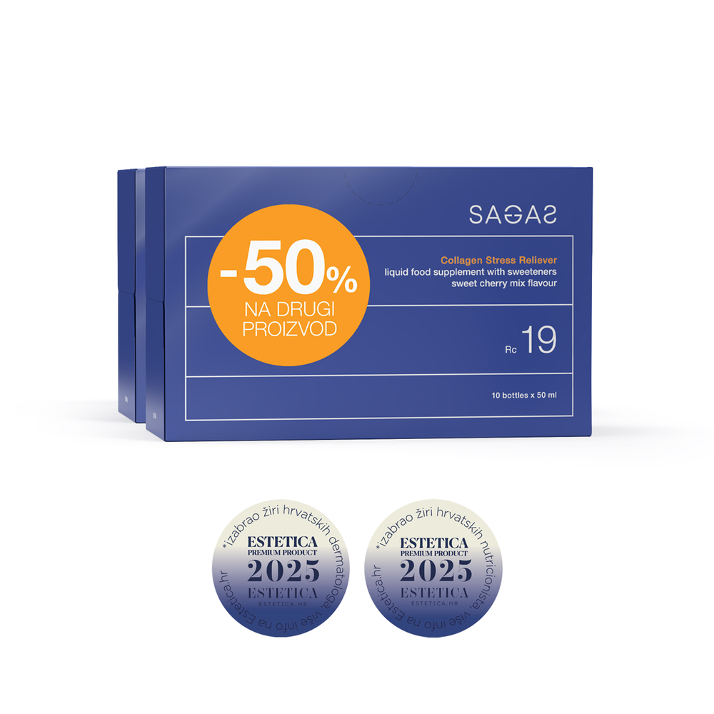 Sagas RC 19 Collagen Stress Reliever Ampule 50ml 2X10 komada