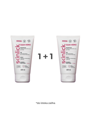 Skinlick Hair Hero hair mask 150 ml 1+1 GRATIS