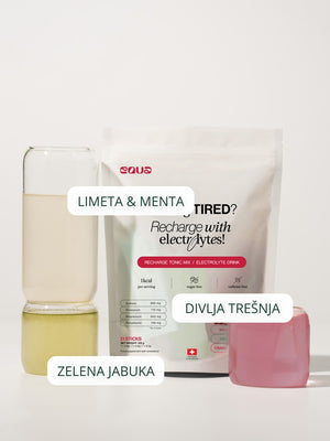 EQUA Recharge Tonic mix okusa 21 vrećica, dodatak prehrani