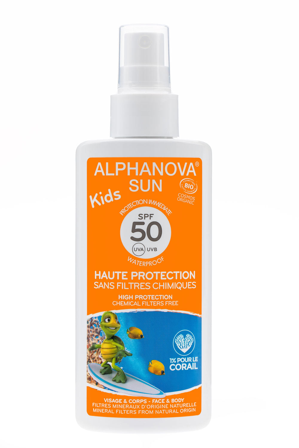 Alphanova Sun Kids mlijeko SPF50 125g