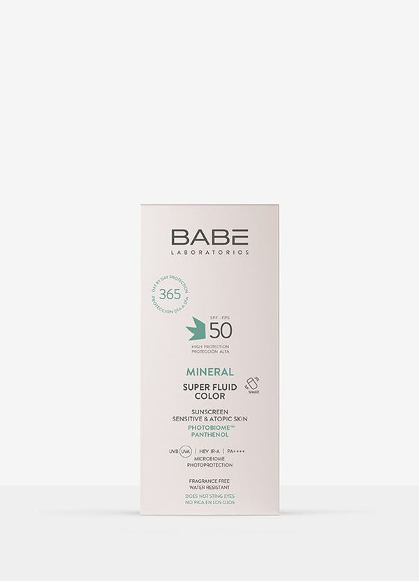 BABÉ Super Fluid MINERAL color SPF50 50 ml