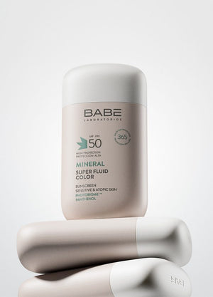 BABÉ Super Fluid MINERAL color SPF50 50 ml