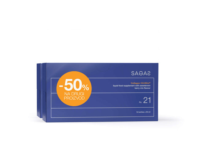 Sagas RC 21 Collagen Citrislim Ampule 50ml 2X12 komada