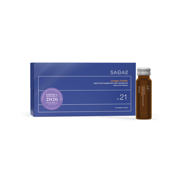 Sagas RC 21 Collagen Citrislim Ampule 50ml 12 komada, dodatak prehrani