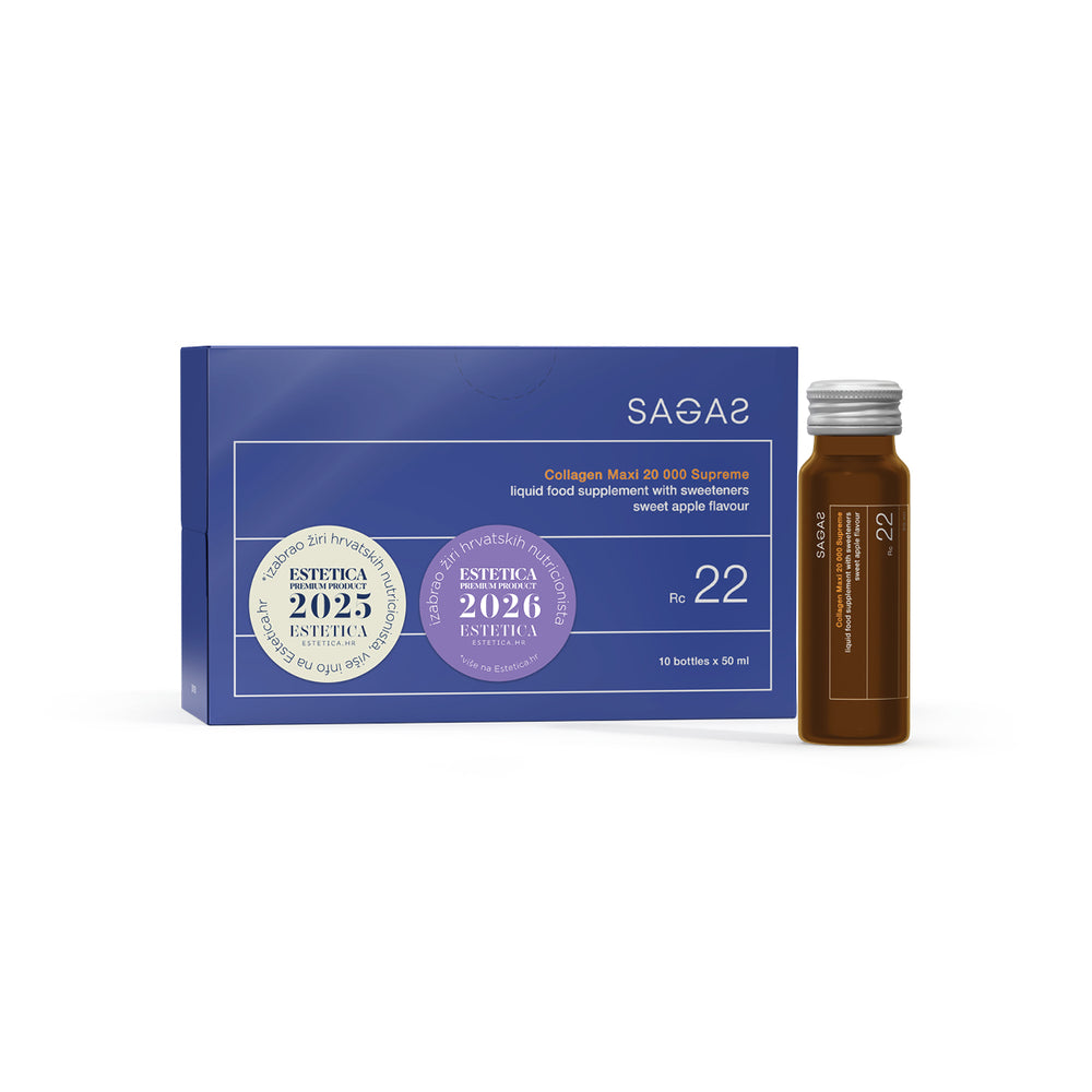 Sagas RC 22 Collagen Maxi 20 000 Supreme ampule 50ml A10, dodatak prehrani