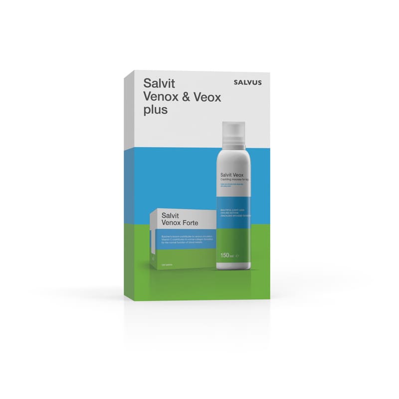 Salvit Venox forte+Veox ananas/naranča PAKET