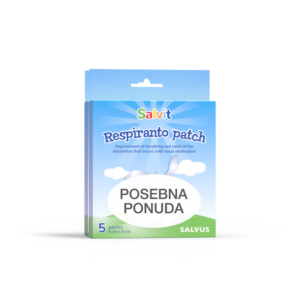 Salvit Respiranto Patch Posebna Ponuda 5+5
