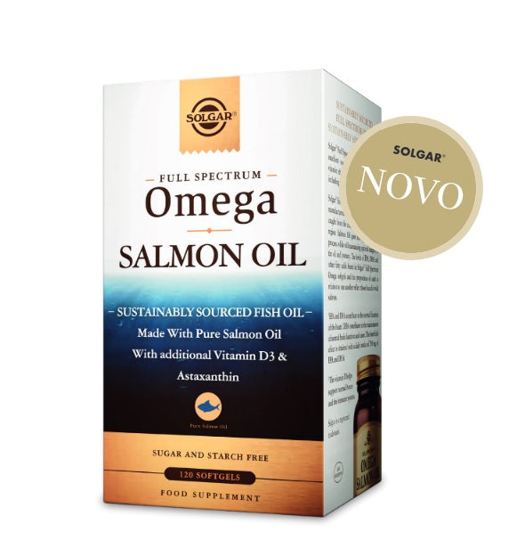 Solgar Full Spectrum Omega Salmon Oil 120 kapsula