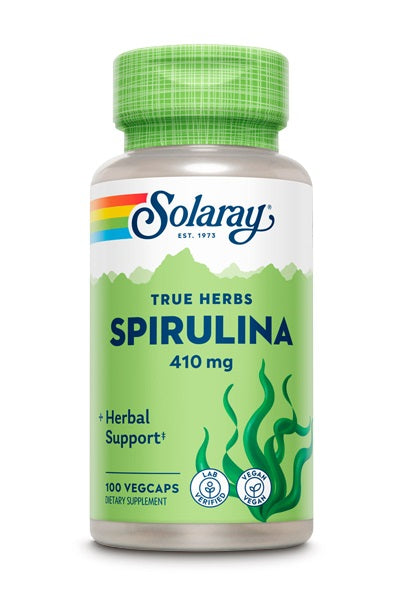 Solaray Spirulina, 100 kapsula