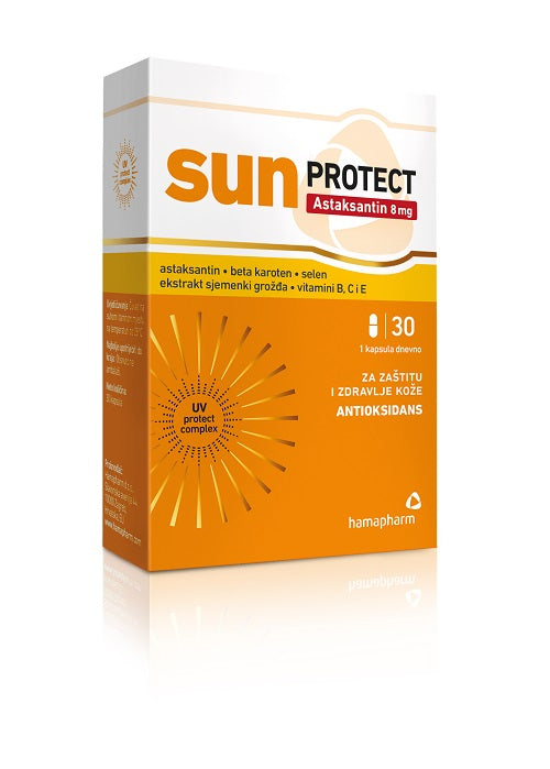 Hamapharm Sunprotect Astaksantin 8 mg 30 kapsula