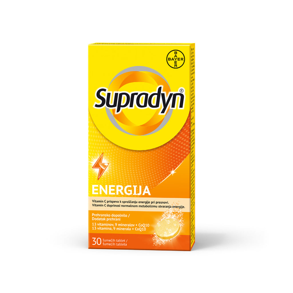 Supradyn Q10 energija 30 šumećih tableta