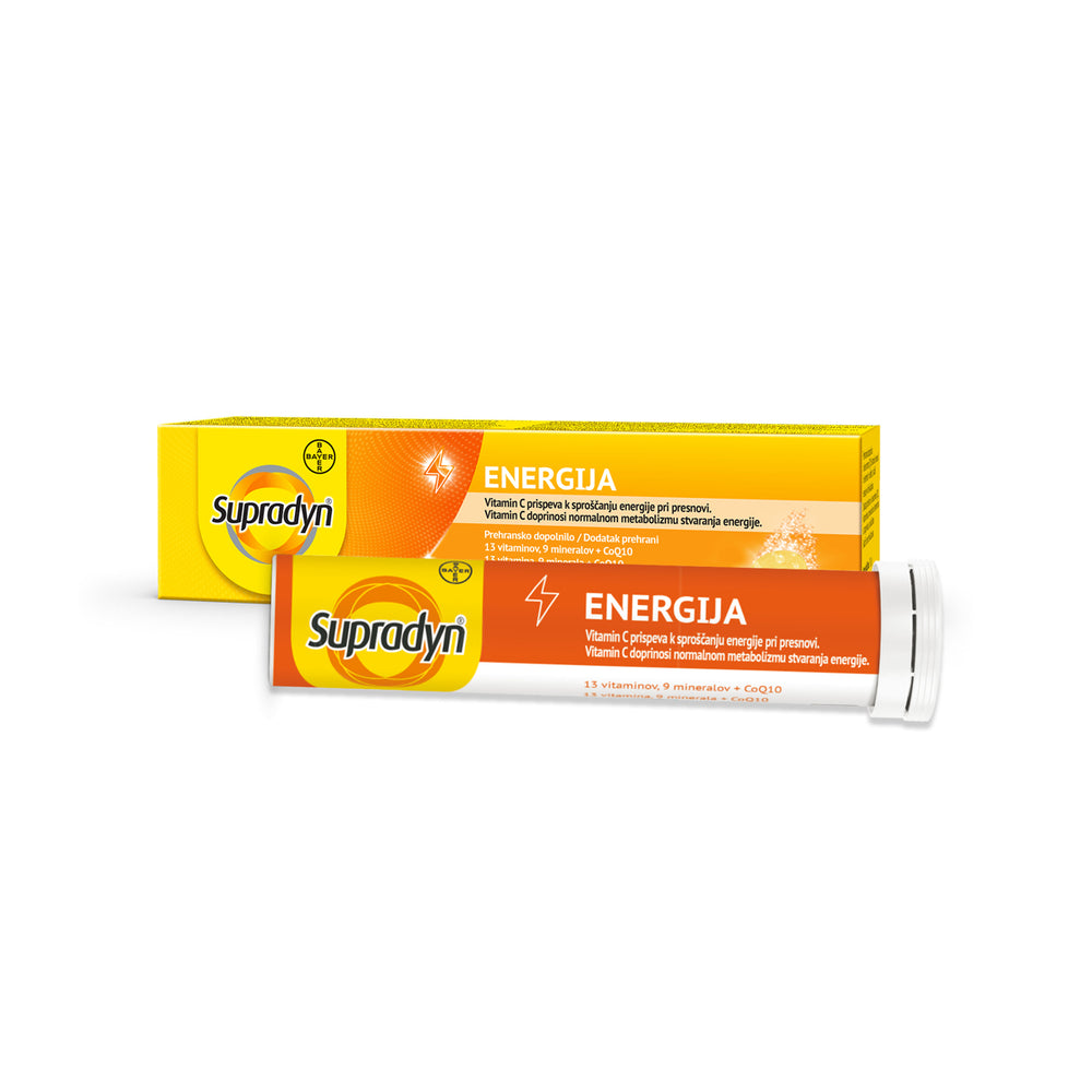 Supradyn Q10 energija 15 šumećih tableta