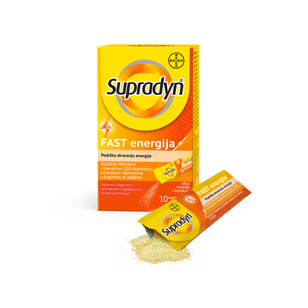 Supradyn FAST energija 10 vrećica