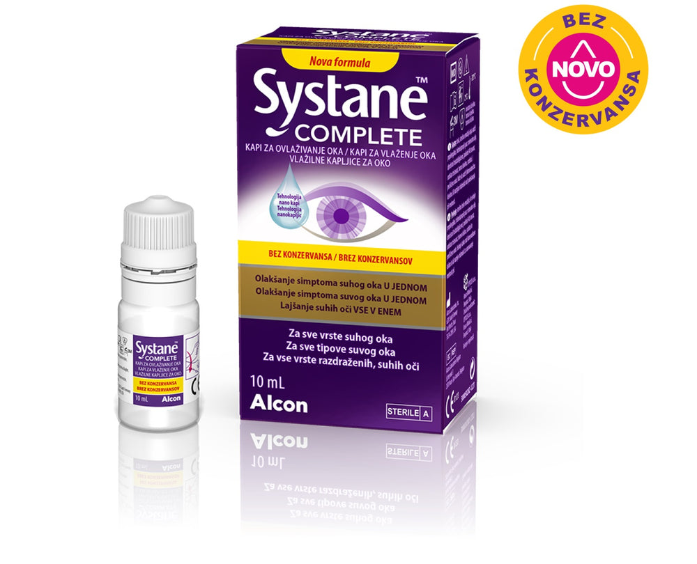 Systane Complete kapi bez konzervansa 10 ml