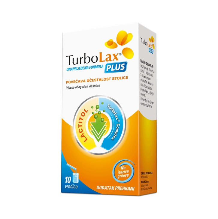 Turbolax Plus 10 vrećica
