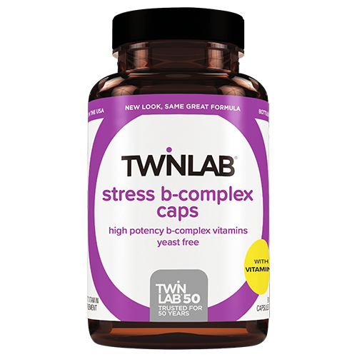 TWINLAB STRESS B-Complex 100 kapsula, dodatak prehrani