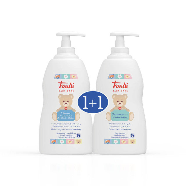 Trudi Gel za ruke i lice s cvjetnim medom 500 ml + šampon 500 ml