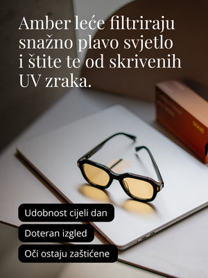 EQUA The Editor naočale za plavo svjetlo i UV Tortoise