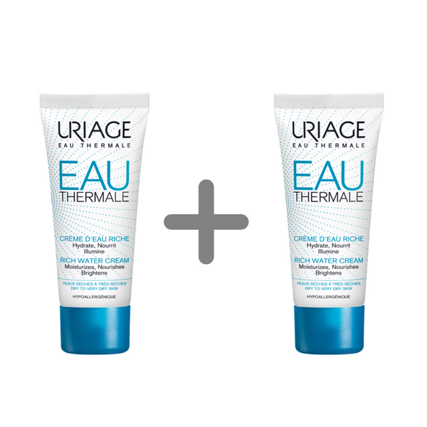 Uriage EAU THERMALE Bogata krema 40 ml 1+1 GRATIS