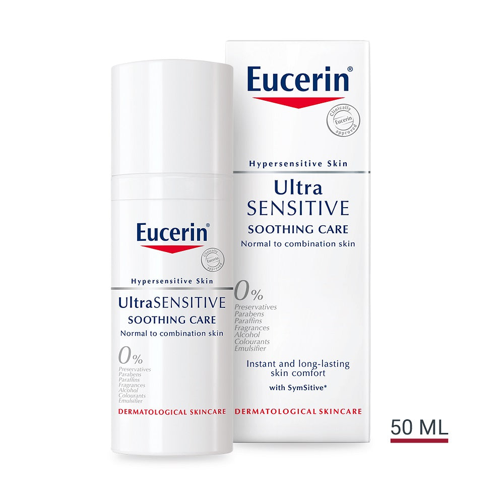 Eucerin UltraSENSITIVE fluid za normalnu i mješovitu kožu 50 ml