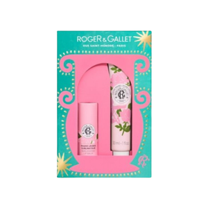 Roger & Gallet SET krema za ruke + balzam za usne- RUŽA