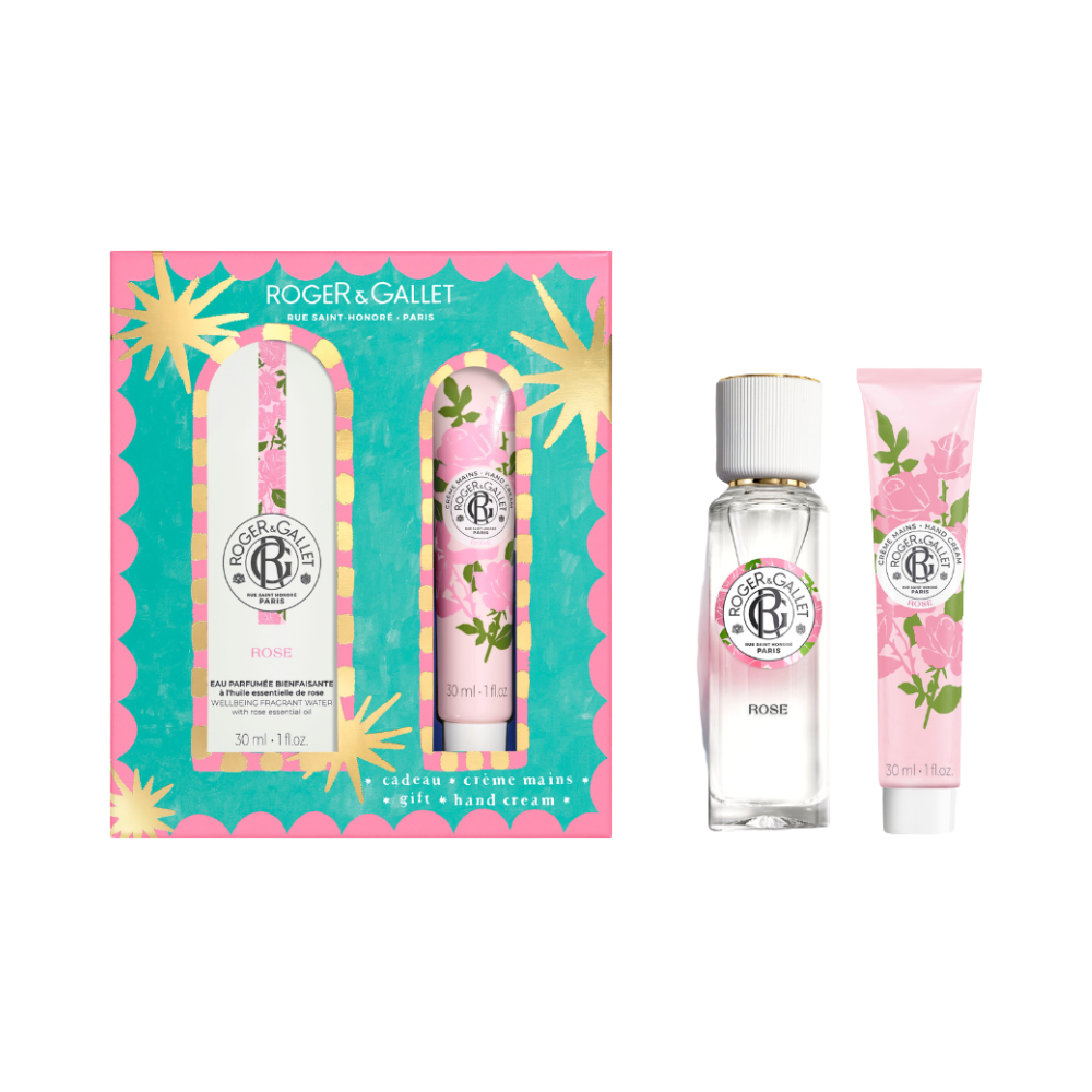 Roger & Gallet SET mirisna vodica + krema za ruke- RUŽA
