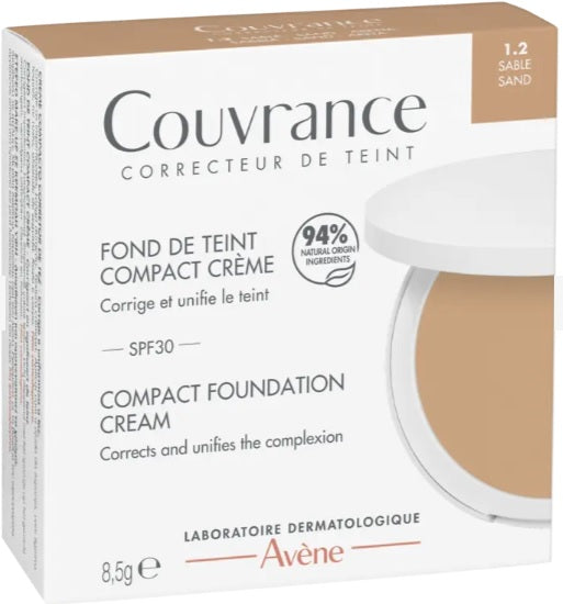 Avene Couvrance kompaktna obojena krema SPF30 - 1.2 SAND 8,5 g