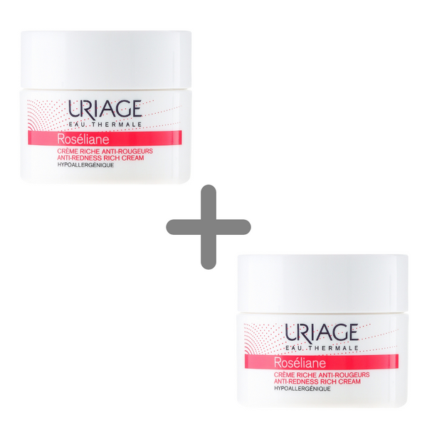 Uriage Roseliane Bogata krema 50 ml 1+1 GRATIS